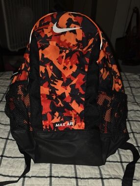 Nike | Bags | Nike Sportswear Essentials Hip Small Shoulder Chest Front Bag  Black And Orange | Poshmark